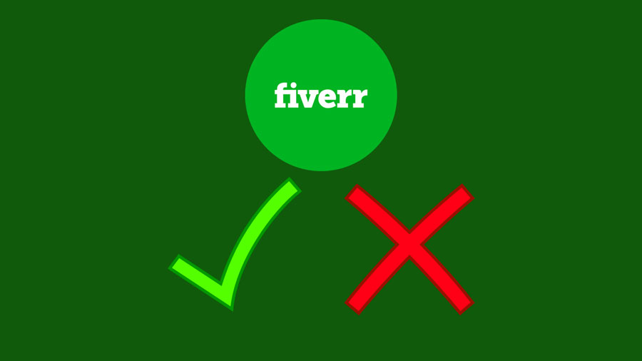 إيجابيات وسلبيات Fiverr