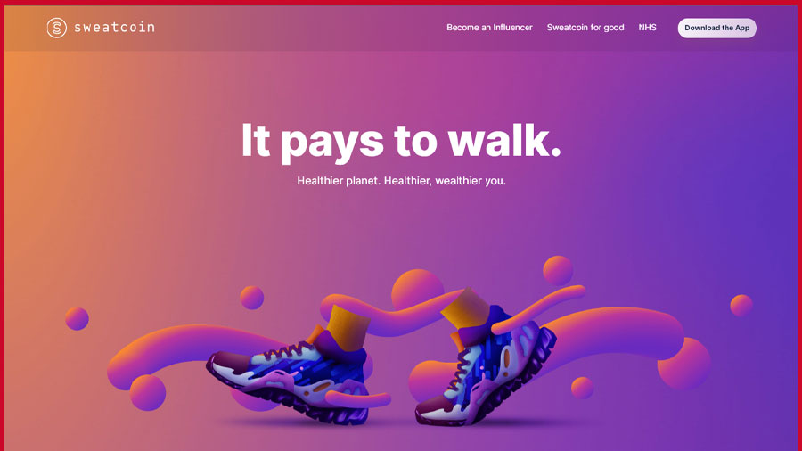 Sweatcoin أفضل تطبيق المشي لربح المال في المغرب
