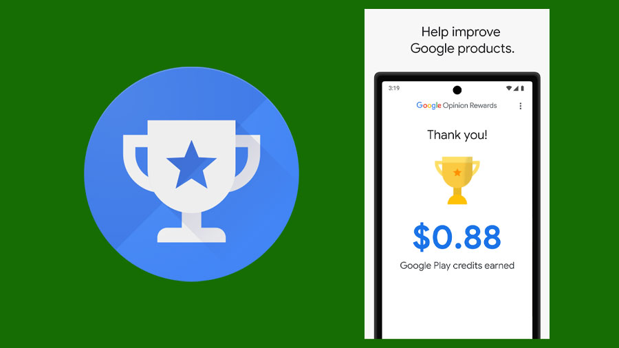 الربح من الاستطلاعات باستخدام برنامج Google Opinion Rewards